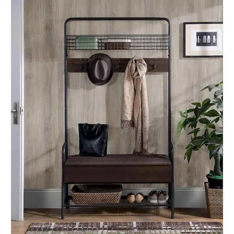 Coolidge Industrial Hall Tree